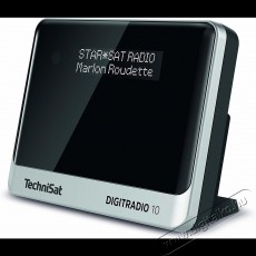 TechniSat DIGITRADIO 10 C fekete / ezüst Audio-Video / Hifi / Multimédia - Hordozható CD / DVD / Multimédia készülék - Hordozható CD / Multimédia rádiómagnó / Boombox - 511554