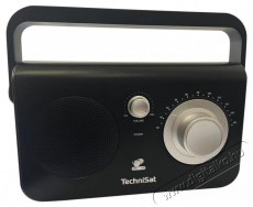 TechniSat CLASSIC 100, black Audio-Video / Hifi / Multimédia - Rádió / órás rádió - Hordozható, zseb-, táska rádió - 526332