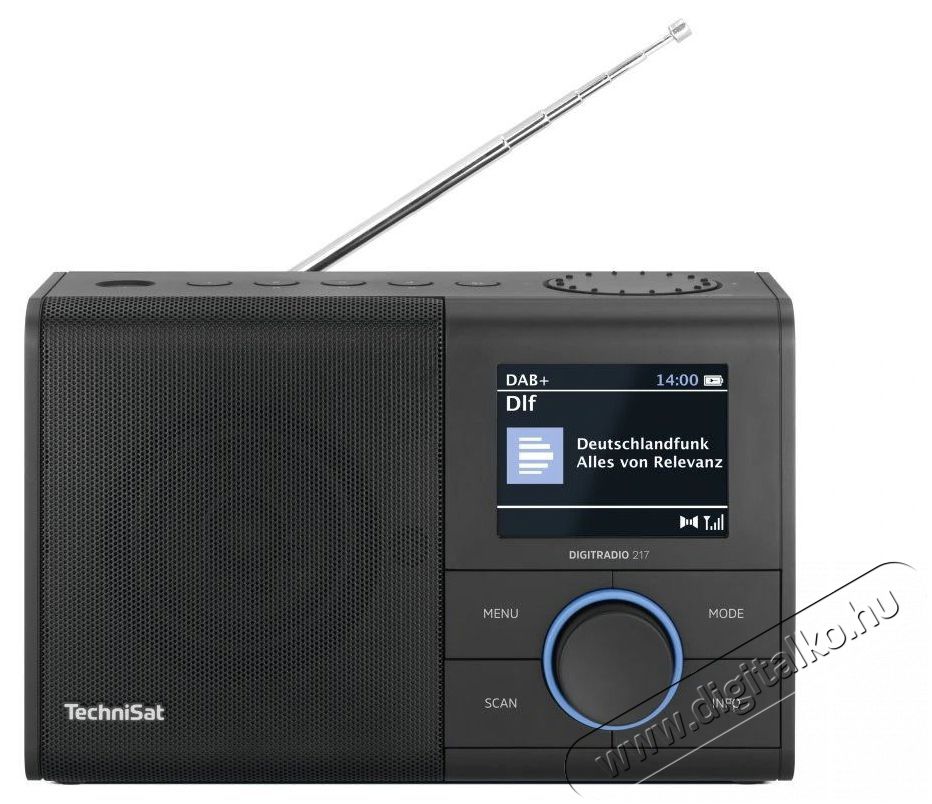 TechniSat DAB+ / FM Digitradio 217, black Audio-Video / Hifi / Multim&eacute;dia - R&aacute;di&oacute; / &oacute;r&aacute;s r&aacute;di&oacute; - Hordozhat&oacute;, zseb-, t&aacute;ska r&aacute;di&oacute; - 526318