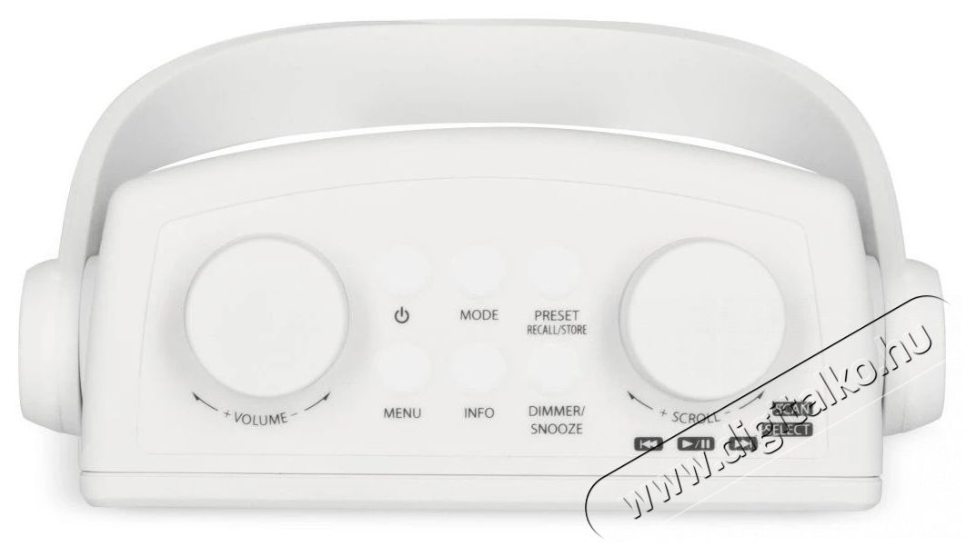 TechniSat DAB+ / FM Digitradio 30 - V2, white Audio-Video / Hifi / Multim&eacute;dia - R&aacute;di&oacute; / &oacute;r&aacute;s r&aacute;di&oacute; - Hordozhat&oacute;, zseb-, t&aacute;ska r&aacute;di&oacute; - 526315