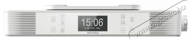 TechniSat DAB+ / FM IR, internetes, konyhai, fehér Audio-Video / Hifi / Multimédia - Rádió / órás rádió - Internet webrádió - 526314