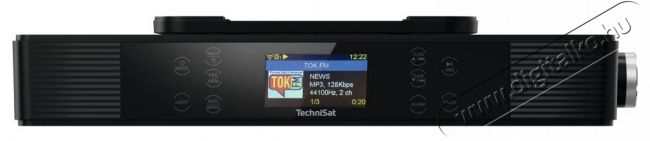 TechniSat DAB+ / FM IR, internetes, konyhai, fekete Audio-Video / Hifi / Multimédia - Rádió / órás rádió - Internet webrádió - 526313