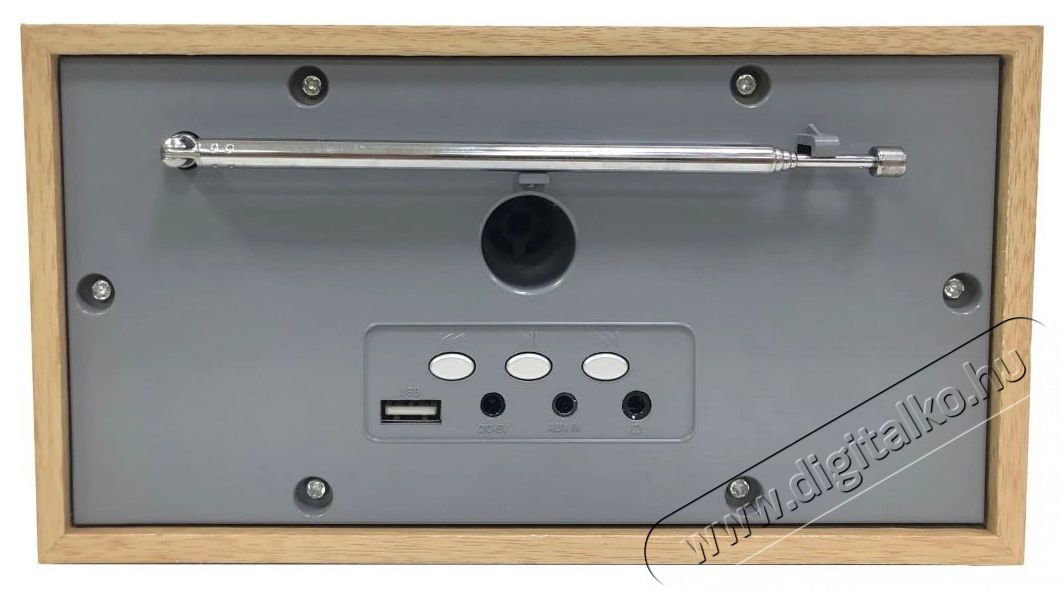 TechniSat FM Classic 205, gray / golden oak Audio-Video / Hifi / Multim&eacute;dia - R&aacute;di&oacute; / &oacute;r&aacute;s r&aacute;di&oacute; - Asztali r&aacute;di&oacute; - 526317