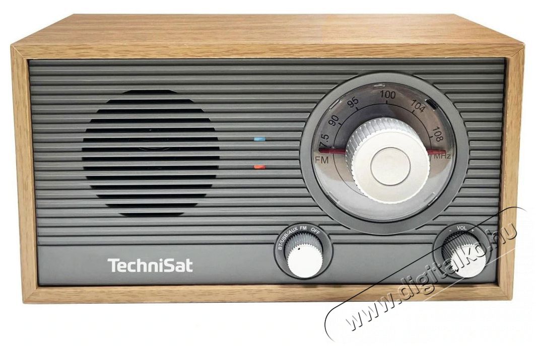 TechniSat FM Classic 205, gray / golden oak Audio-Video / Hifi / Multim&eacute;dia - R&aacute;di&oacute; / &oacute;r&aacute;s r&aacute;di&oacute; - Asztali r&aacute;di&oacute; - 526317