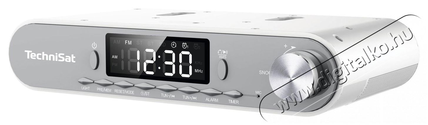 TechniSat KitchenRadio, silver-white Audio-Video / Hifi / Multim&eacute;dia - R&aacute;di&oacute; / &oacute;r&aacute;s r&aacute;di&oacute; - Asztali r&aacute;di&oacute; - 526307