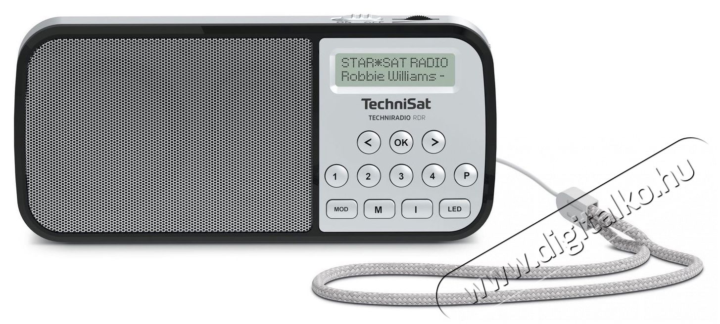 TechniSat TECHNIRADIO RDR ez&uuml;st Audio-Video / Hifi / Multim&eacute;dia - R&aacute;di&oacute; / &oacute;r&aacute;s r&aacute;di&oacute; - Hordozhat&oacute;, zseb-, t&aacute;ska r&aacute;di&oacute; - 526310
