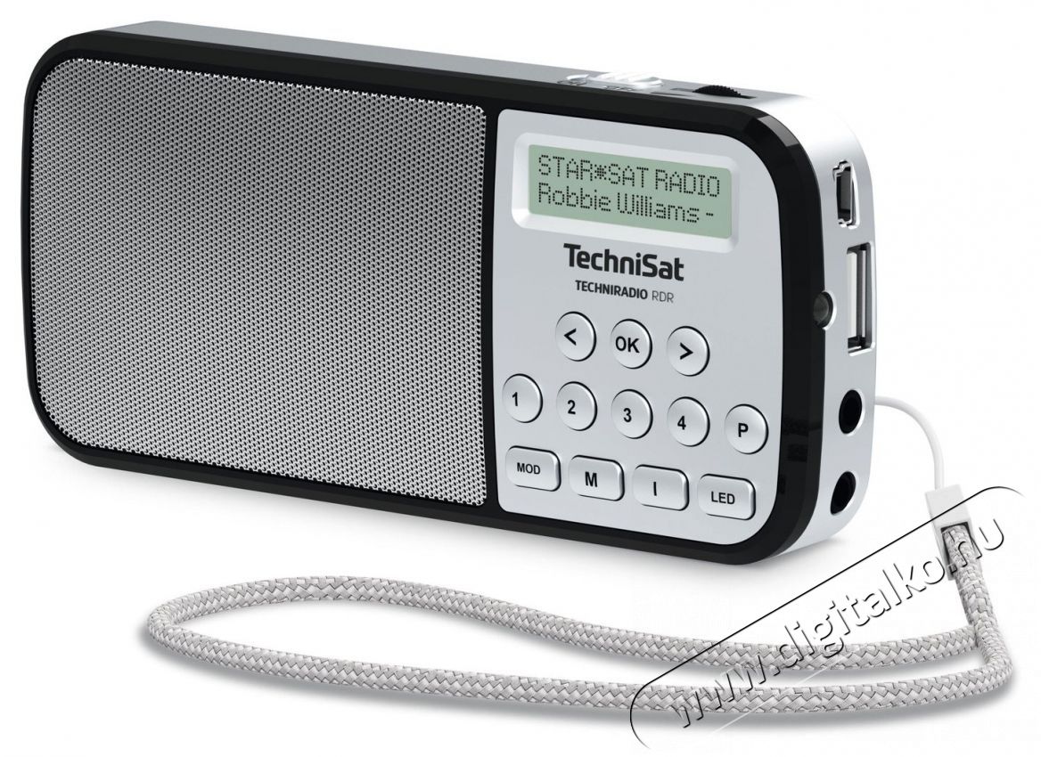 TechniSat TECHNIRADIO RDR ez&uuml;st Audio-Video / Hifi / Multim&eacute;dia - R&aacute;di&oacute; / &oacute;r&aacute;s r&aacute;di&oacute; - Hordozhat&oacute;, zseb-, t&aacute;ska r&aacute;di&oacute; - 526310