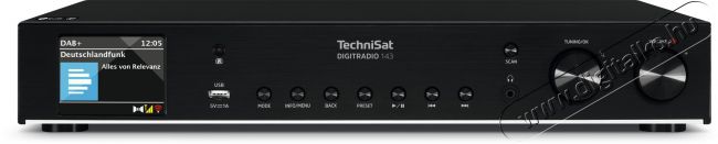 TechniSat DIGITRADIO 143 (V3) black Audio-Video / Hifi / Multimédia - Hifi - Sztereó - Tuner - 526287