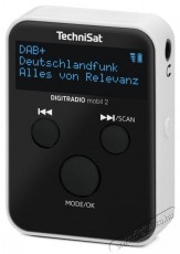 TechniSat Digitradio mobil 2, black-white Audio-Video / Hifi / Multimédia - Rádió / órás rádió - Hordozható, zseb-, táska rádió - 526298