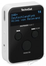 TechniSat Digitradio mobil 2, black-white Audio-Video / Hifi / Multimédia - Rádió / órás rádió - Hordozható, zseb-, táska rádió - 526298
