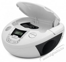 TechniSat VIOLA CD-1, fehér Audio-Video / Hifi / Multimédia - Hordozható CD / DVD / Multimédia készülék - Hordozható CD / Multimédia rádiómagnó / Boombox - 526296