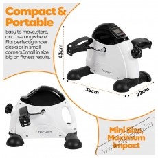 TECHFIT PED3 Rehabilit&aacute;ci&oacute;s edzőker&eacute;kp&aacute;r, edzőkomputer, 14 intenzit&aacute;si fokozattal Sz&eacute;ps&eacute;g&aacute;pol&aacute;s / Eg&eacute;szs&eacute;g - Egy&eacute;b sz&eacute;ps&eacute;g / eg&eacute;szs&eacute;g term&eacute;k - 534718