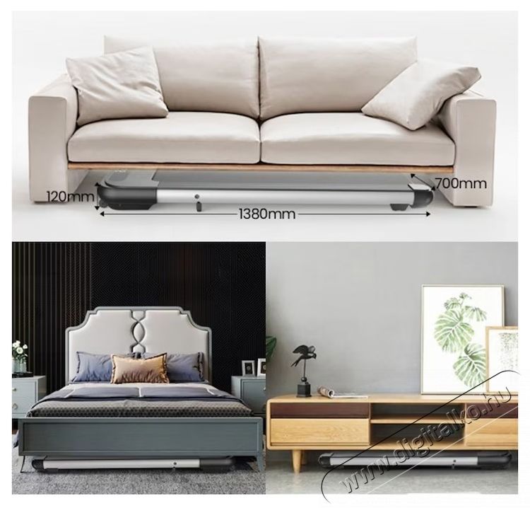 TECHFIT Walking Pad WP-500 fut&oacute;pad &Uacute;jdons&aacute;gok - &Uacute;j term&eacute;kek - 534716