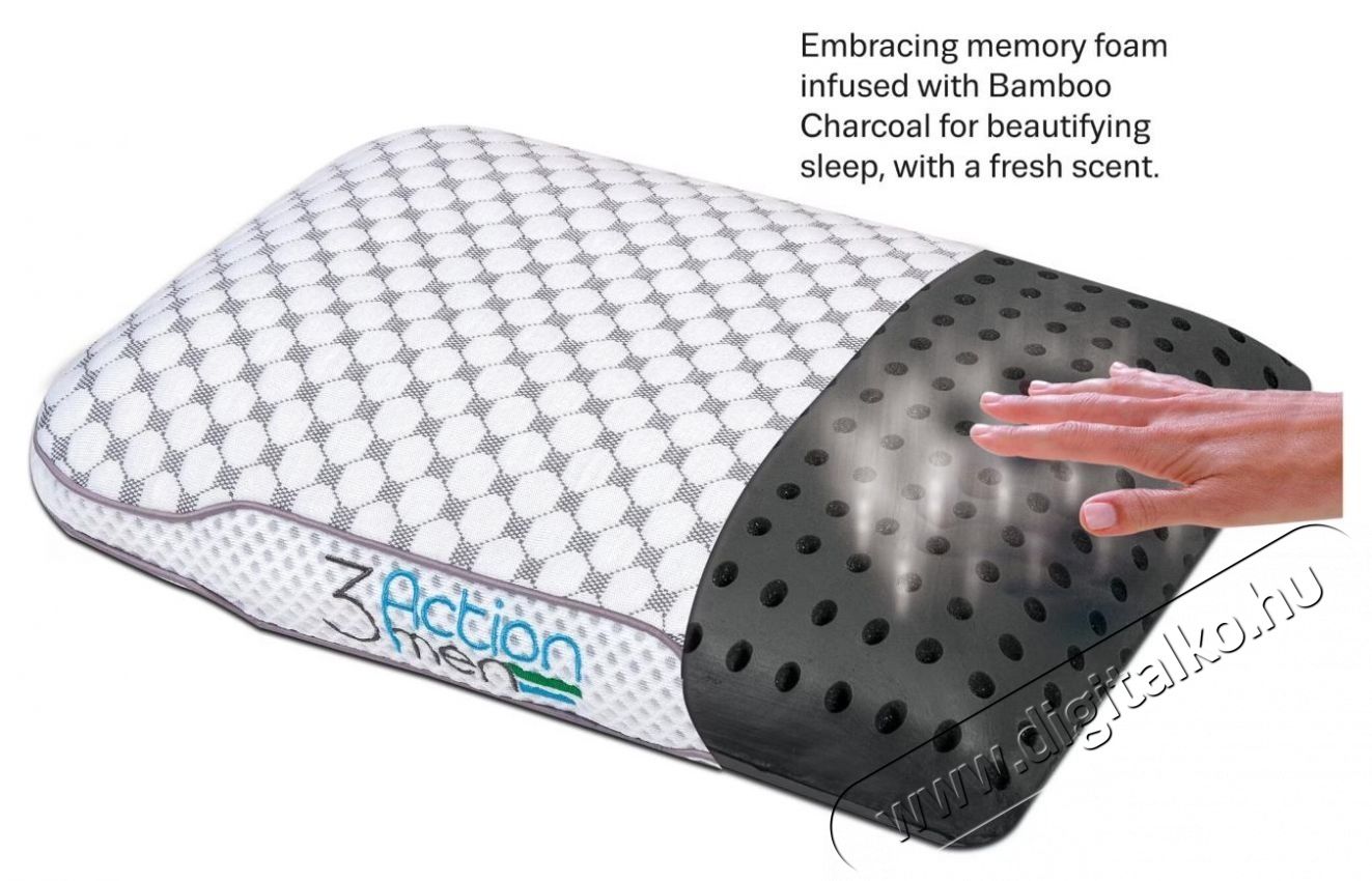 Ted Memory P&aacute;rna, Bambuszsz&eacute;n, Elt&aacute;vol&iacute;that&oacute; Moshat&oacute; Huzat, 60x40x12cm Sz&eacute;ps&eacute;g&aacute;pol&aacute;s / Eg&eacute;szs&eacute;g - Egy&eacute;b sz&eacute;ps&eacute;g / eg&eacute;szs&eacute;g term&eacute;k - 537444