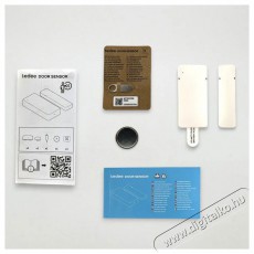 Tedee  Door Sensor, fehér Háztartás / Otthon / Kültér - Okos otthon - Kiegészítő - 519798