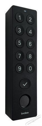Tedee  Keypad Pro, fekete H&aacute;ztart&aacute;s / Otthon / K&uuml;lt&eacute;r - Okos otthon - Kieg&eacute;sz&iacute;tő - 519801