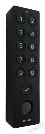 Tedee  Keypad Pro, fekete H&aacute;ztart&aacute;s / Otthon / K&uuml;lt&eacute;r - Okos otthon - Kieg&eacute;sz&iacute;tő - 519801