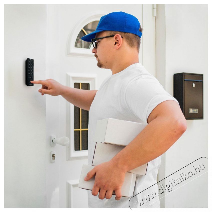 Tedee  Keypad Pro, feh&eacute;r H&aacute;ztart&aacute;s / Otthon / K&uuml;lt&eacute;r - Okos otthon - Kieg&eacute;sz&iacute;tő - 520864