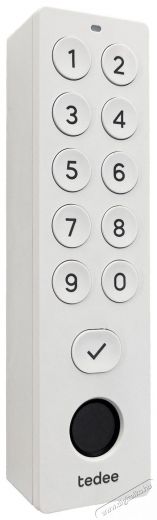 Tedee  Keypad Pro, feh&eacute;r H&aacute;ztart&aacute;s / Otthon / K&uuml;lt&eacute;r - Okos otthon - Kieg&eacute;sz&iacute;tő - 520864