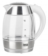 Teesa TSA1510W inox átlátszó vízforraló Konyhai termékek - Vízforraló / teafőző - 348947