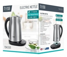 Teesa TSA1535 inox vízforraló Konyhai termékek - Vízforraló / teafőző - 348945