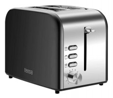 Teesa TSA3300 kenyérpirító - inox Konyhai termékek - Konyhai kisgép (sütés / főzés / hűtés / ételkészítés) - Kenyérpirító - 348948