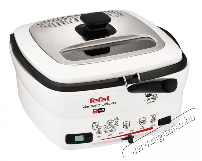 Tefal FR495070 Versalio De Luxe 9 in 1 olajsütő Konyhai termékek - Konyhai kisgép (sütés / főzés / hűtés / ételkészítés) - Olajsütő - 294774
