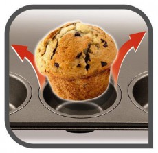 Tefal J1625744 EasyGrip muffinsütőforma 12x Konyhai termékek - Edény - Sütőtepsi / sütőforma - 332092