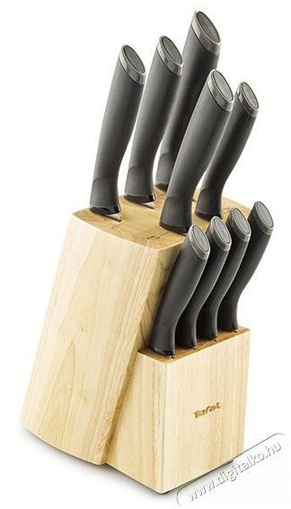 Tefal K221SB14 9 db-os comfort késkészlet + fa késtartó Konyhai termékek - Konyhai eszköz - Kés / olló - 332117