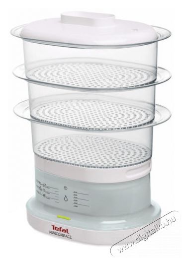 Tefal VC130130 Minicompact ételpároló Konyhai termékek - Konyhai kisgép (sütés / főzés / hűtés / ételkészítés) - Pároló - 294783