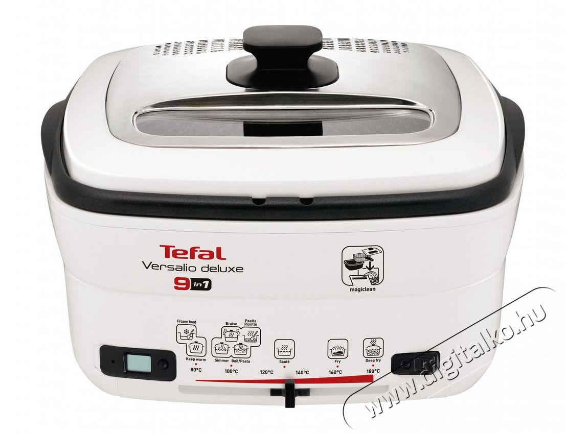 Tefal FR495070 Versalio De Luxe 9 in 1 olajsütő Konyhai termékek - Konyhai kisgép (sütés / főzés / hűtés / ételkészítés) - Olajsütő - 294774