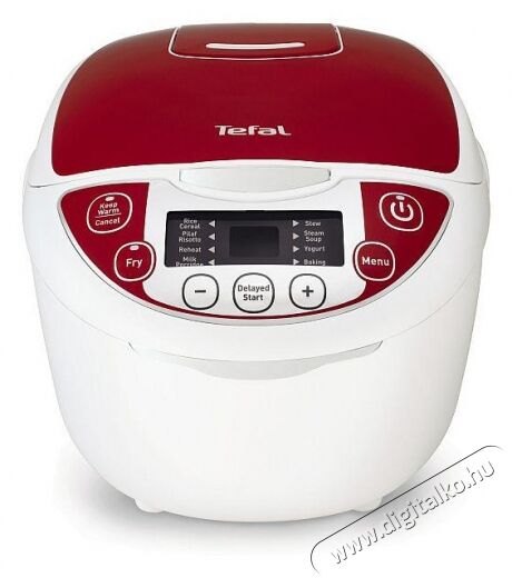 Tefal RK705138 Multicooker 12 in 1 elektromos főzőedény Konyhai termékek - Konyhai kisgép (sütés / főzés / hűtés / ételkészítés) - Légkeveréses főzőgép / elektromos kukta / multifunkciós sütő - 294785