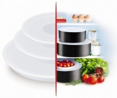 Tefal L9019222 Ingenio műanyag tárolófedő szett Konyhai termékek - Edény - Edény fedő - 299424