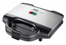 Tefal SM155233 Ultracompact Inox szendvics sütő Konyhai termékek - Konyhai kisgép (sütés / főzés / hűtés / ételkészítés) - Melegszendvics / gofri sütő - 294801