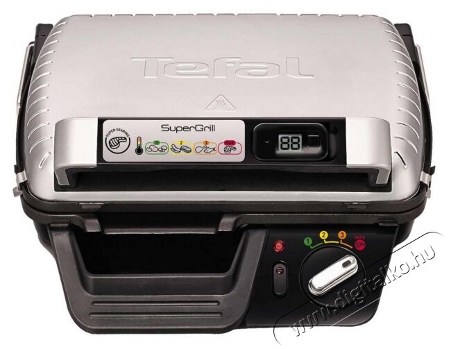 Tefal GC451B12 kontakt grill Konyhai termékek - Konyhai kisgép (sütés / főzés / hűtés / ételkészítés) - Kontakt grill sütő / sütőlap - 313119