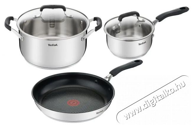 Tefal G7155S14 Cook&Cool edényszett 5 db Konyhai termékek - Edény - Edény készlet - 352874