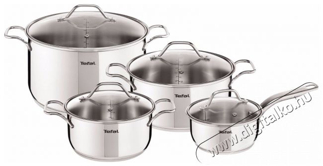 Tefal A702S885 Intuition 8 darabos edénykészlet Konyhai termékek - Edény - Fazék / lábas - 332057