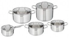 Tefal E492SA55 Virtuoso edénykészlet - 10db Konyhai termékek - Edény - Edény készlet - 362303
