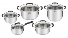 Tefal E493SA74 Cook&Cool 10 db-os edényszett Konyhai termékek - Edény - Edény készlet - 352872