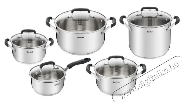 Tefal E493SA74 Cook&Cool 10 db-os edényszett Konyhai termékek - Edény - Edény készlet - 352872