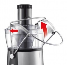 Tefal ZE550D Juice Express gyümölcscentrifuga Konyhai termékek - Konyhai kisgép (előkészítés / feldolgozás) - Gyümölcs centrifuga / prés - 347597