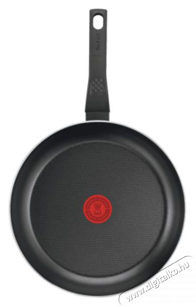 Tefal B5670653 Simply Clean red serpenyő, 28 cm Konyhai term&eacute;kek - Ed&eacute;ny - Serpenyő - 373199