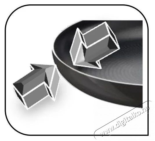 Tefal D5220683 serpenyő 28cm resist intense Konyhai term&eacute;kek - Ed&eacute;ny - Serpenyő - 379179
