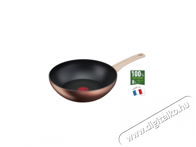 Tefal G2541953 WOK serpenyő 28cm eco respect Konyhai termékek - Edény - Wok serpenyő - 379200