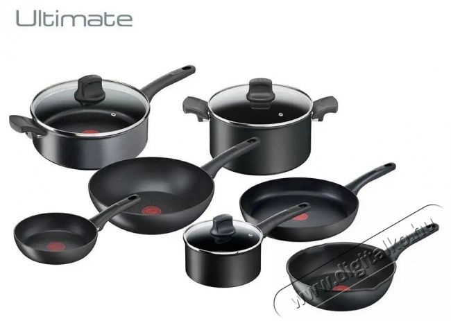 Tefal G2683872 serpenyő palacsinta 25cm ultimate Konyhai termékek - Edény - Serpenyő - 379196
