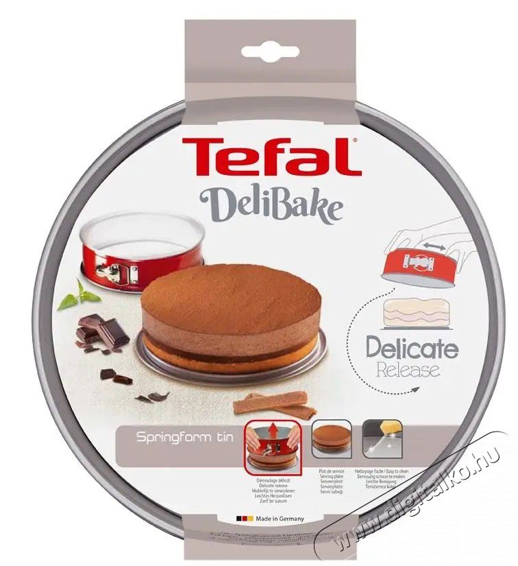 Tefal J1641274 Delibake szétszedhető sütőforma 23cm Konyhai termékek - Edény - Sütőtepsi / sütőforma - 379230