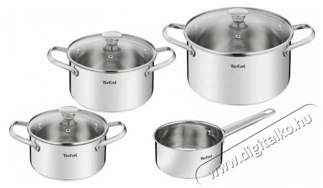 Tefal B921S734 Cook eat edénykészlet 7 részes Konyhai termékek - Edény - Edény készlet - 381719
