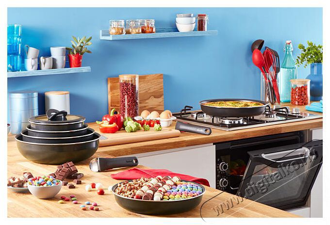 Tefal L1539053 Ingenio 6 Easy Cook N serpenyő szett Konyhai termékek - Edény - Edény készlet - 381727