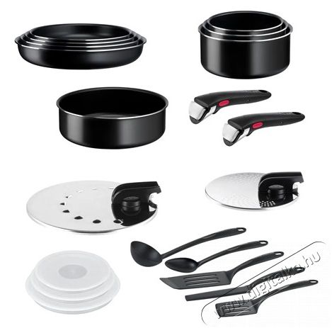 Tefal L1599402 Ingenio 6 easy on serpenyő szett Konyhai termékek - Edény - Edény készlet - 381729