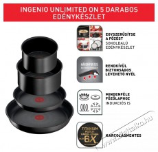 Tefal L3959543 Ingenio G6 serpenyő szett Konyhai termékek - Edény - Edény készlet - 381732